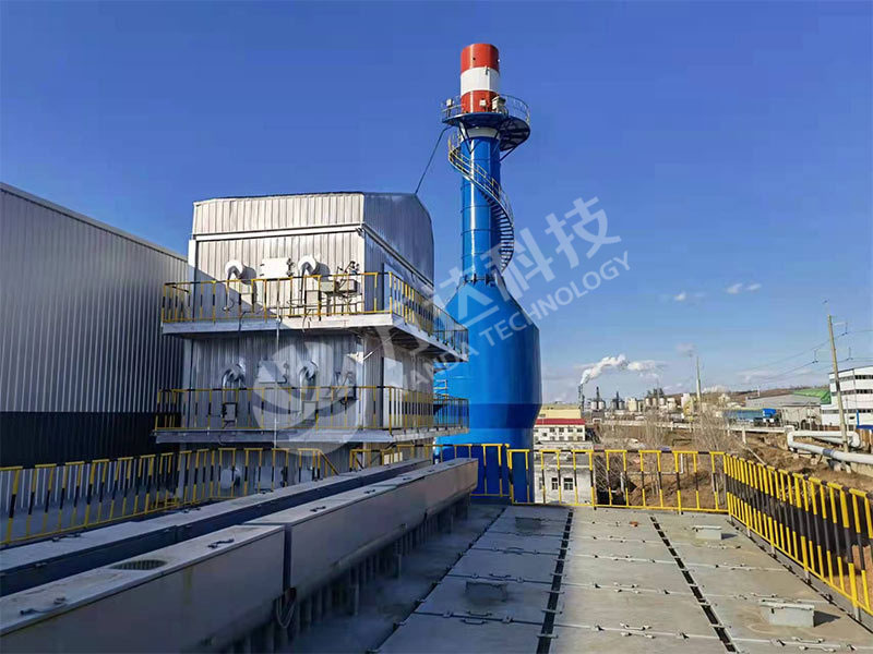  Flue gas desulfurization engineering - construction site